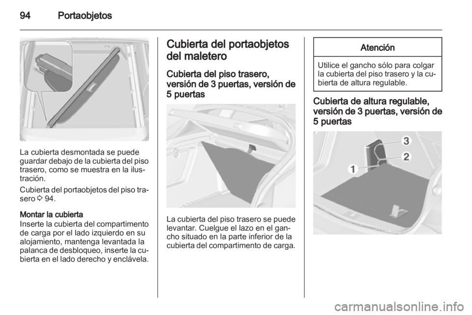 OPEL ASTRA J 2013.5  Manual de Instrucciones (in Spanish) 