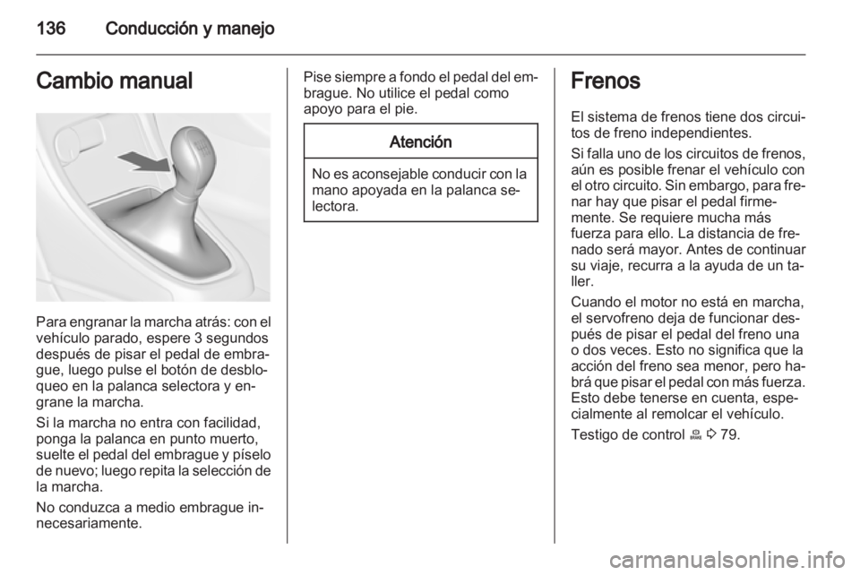 OPEL ASTRA J GTC 2012  Manual de Instrucciones (in Spanish) 