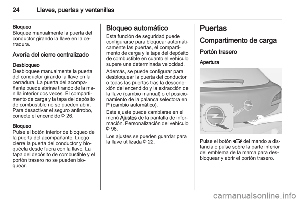 OPEL ASTRA J GTC 2012  Manual de Instrucciones (in Spanish) 