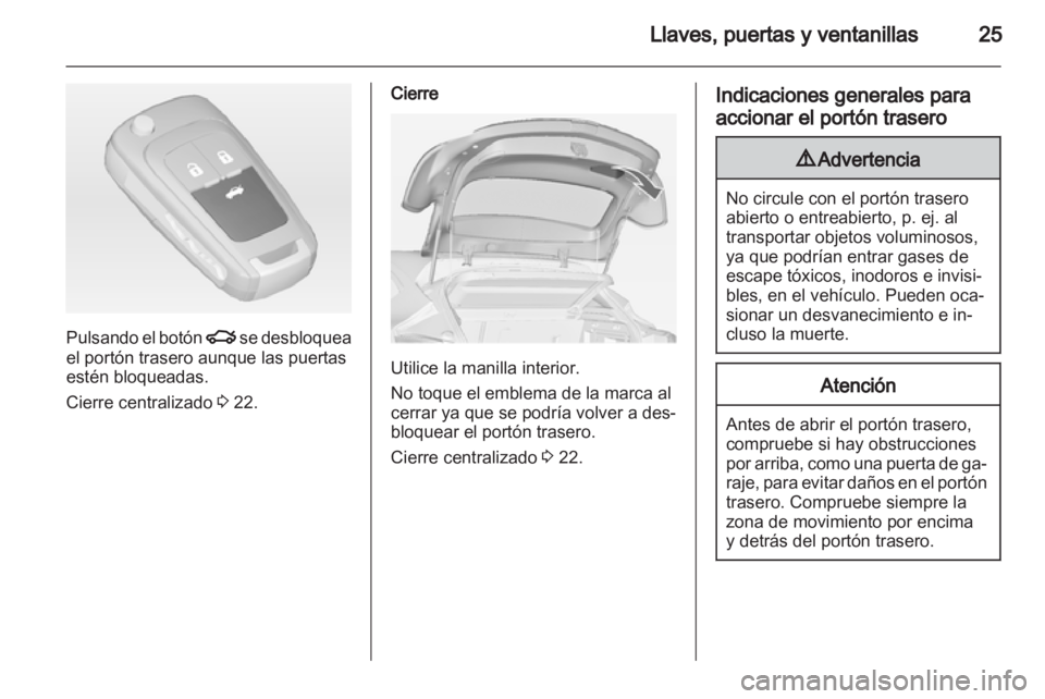 OPEL ASTRA J GTC 2012  Manual de Instrucciones (in Spanish) 