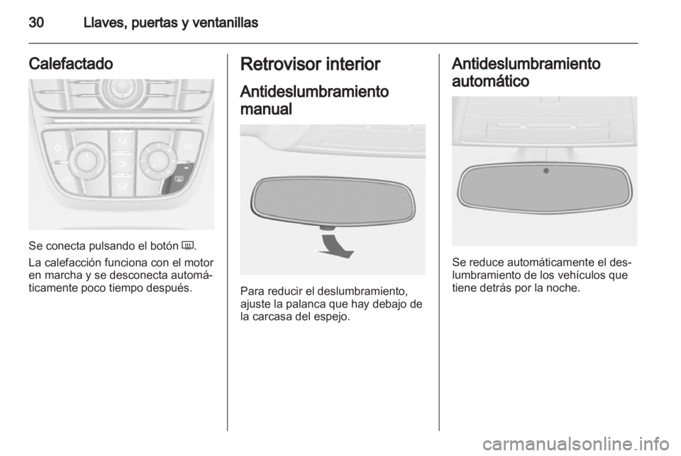 OPEL ASTRA J GTC 2012  Manual de Instrucciones (in Spanish) 