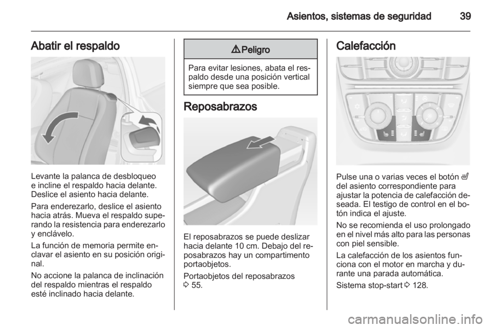OPEL ASTRA J GTC 2012  Manual de Instrucciones (in Spanish) 