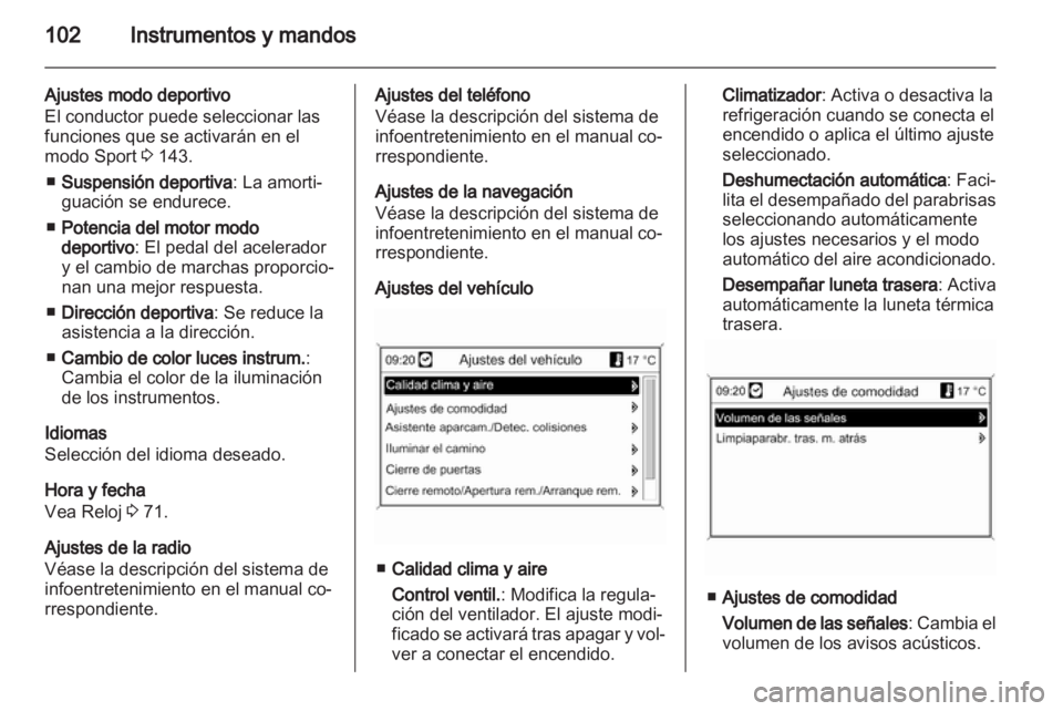 OPEL ASTRA J GTC 2012.5  Manual de Instrucciones (in Spanish) 
