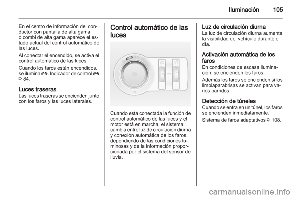 OPEL ASTRA J GTC 2012.5  Manual de Instrucciones (in Spanish) 