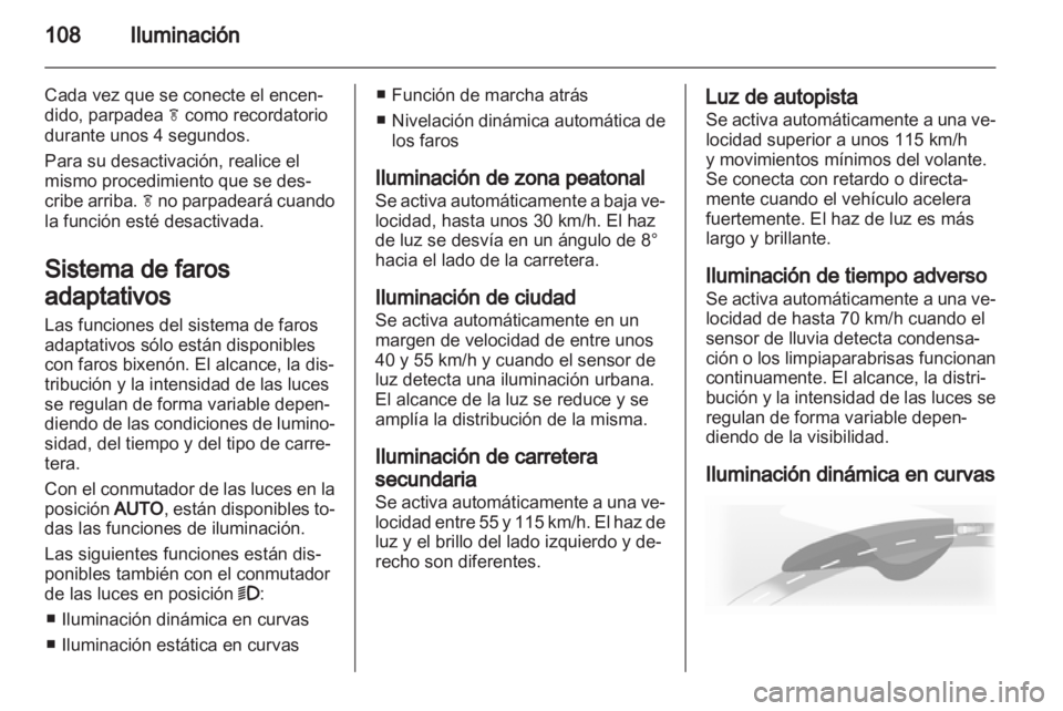 OPEL ASTRA J GTC 2012.5  Manual de Instrucciones (in Spanish) 