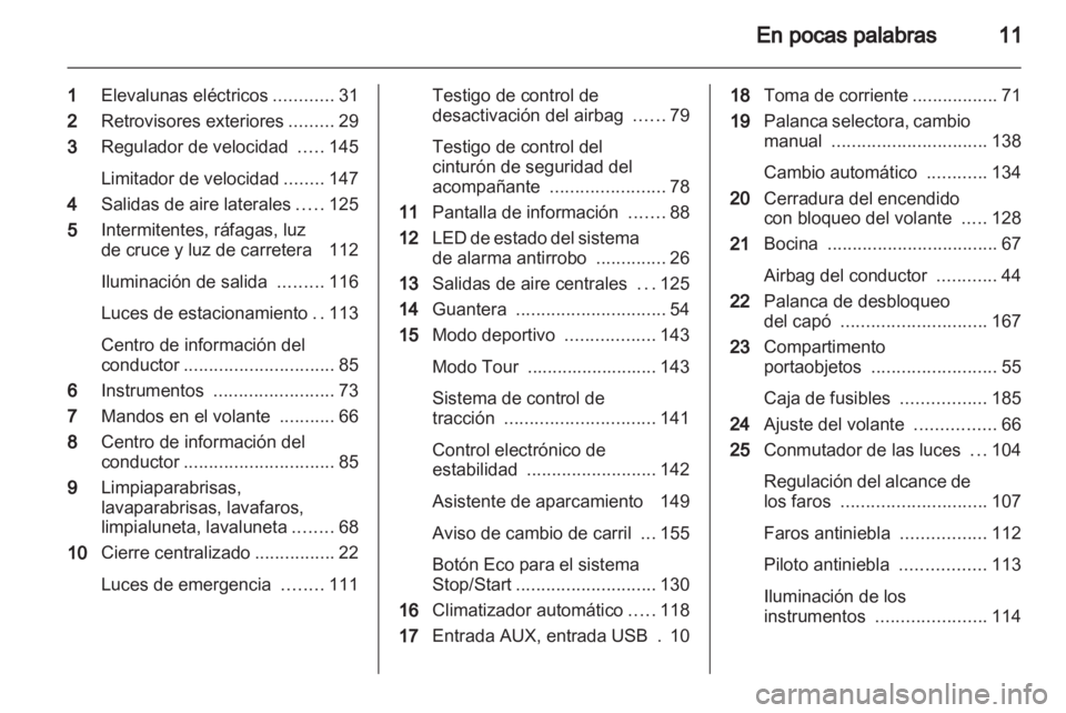 OPEL ASTRA J GTC 2012.5  Manual de Instrucciones (in Spanish) 