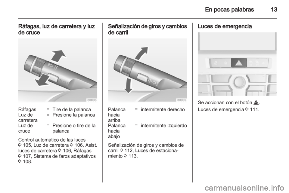 OPEL ASTRA J GTC 2012.5  Manual de Instrucciones (in Spanish) 