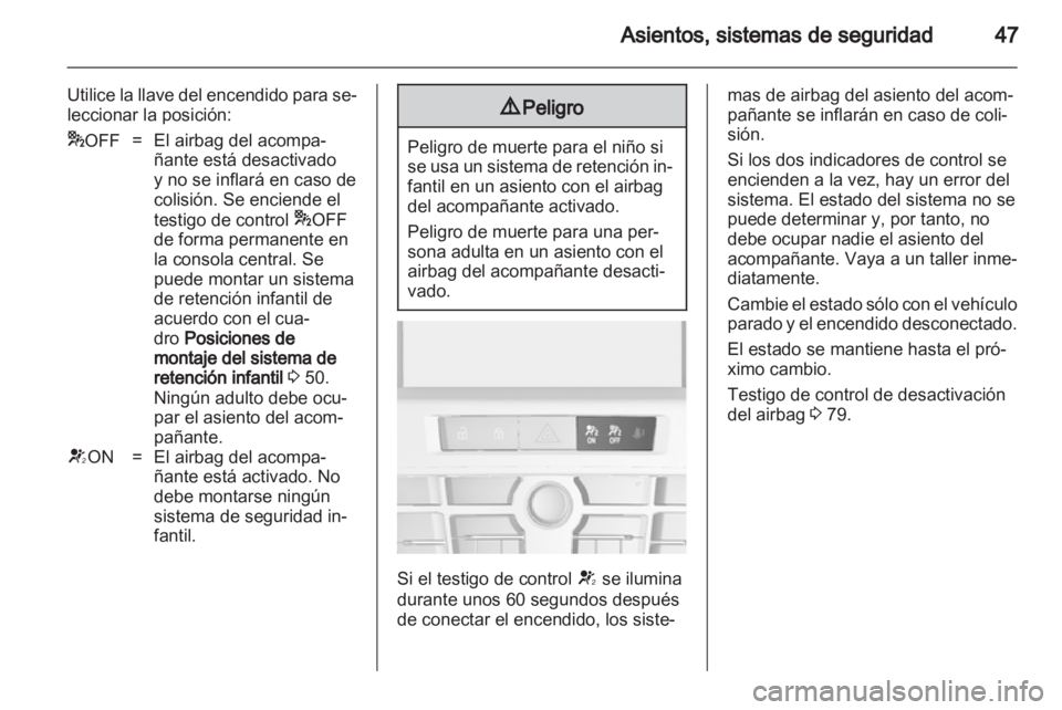 OPEL ASTRA J GTC 2012.5  Manual de Instrucciones (in Spanish) 