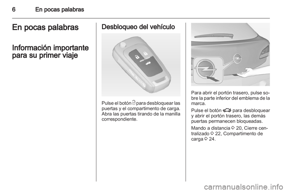 OPEL ASTRA J GTC 2012.5  Manual de Instrucciones (in Spanish) 