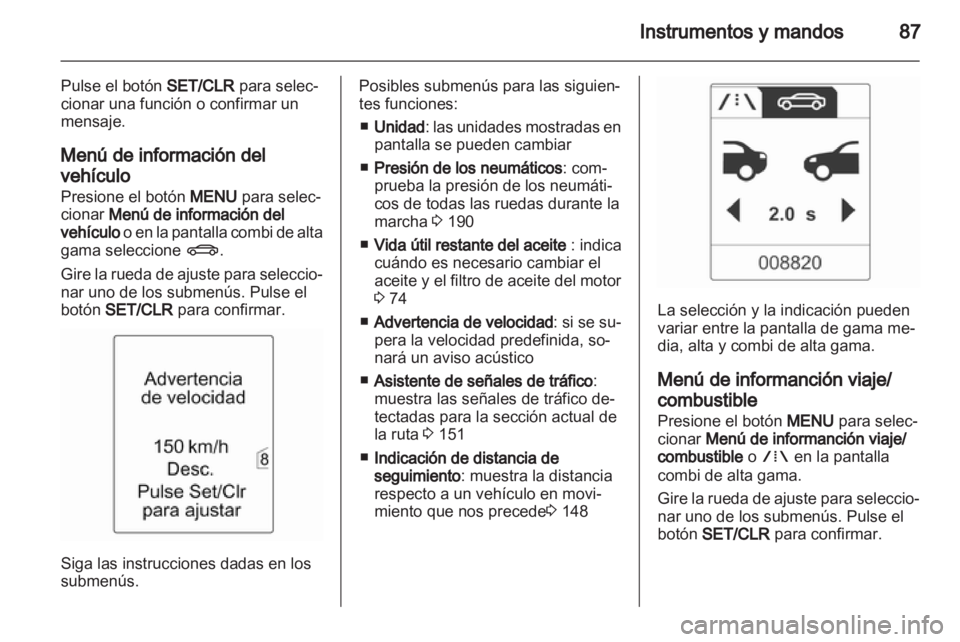 OPEL ASTRA J GTC 2012.5  Manual de Instrucciones (in Spanish) 