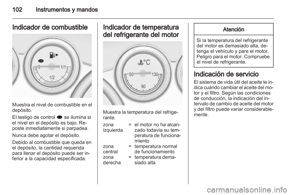 OPEL ASTRA J HB5 & ST 2012  Manual de Instrucciones (in Spanish) 