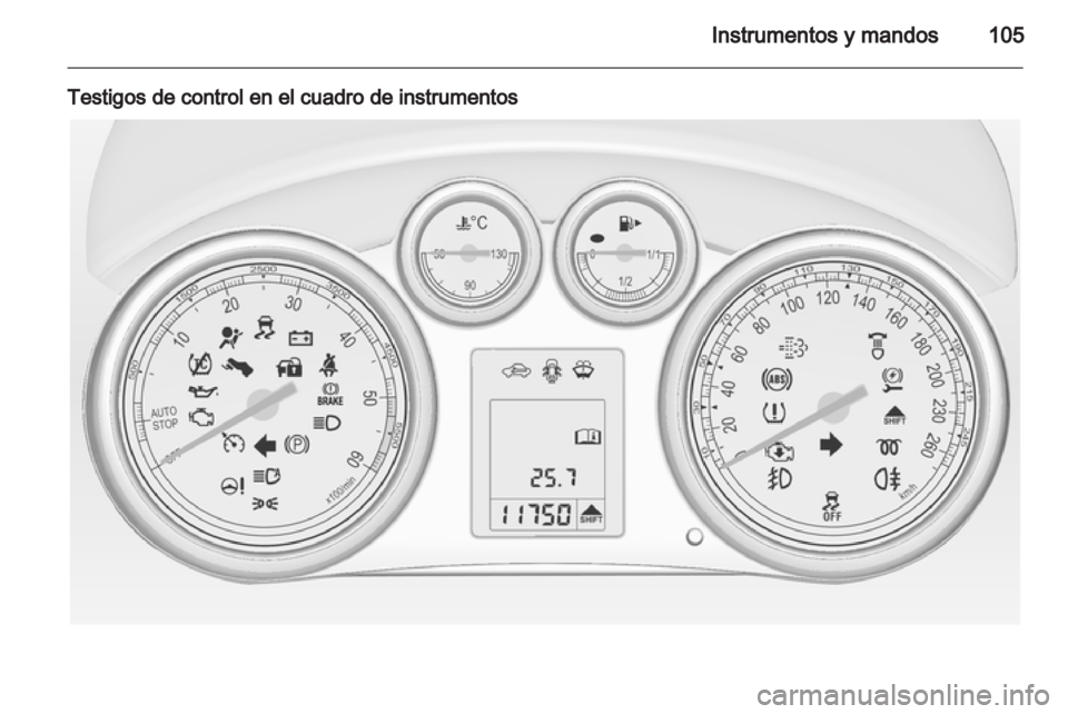 OPEL ASTRA J HB5 & ST 2012  Manual de Instrucciones (in Spanish) 
