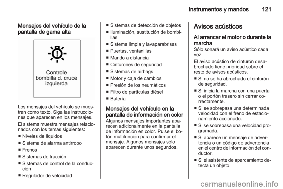 OPEL ASTRA J HB5 & ST 2012  Manual de Instrucciones (in Spanish) 