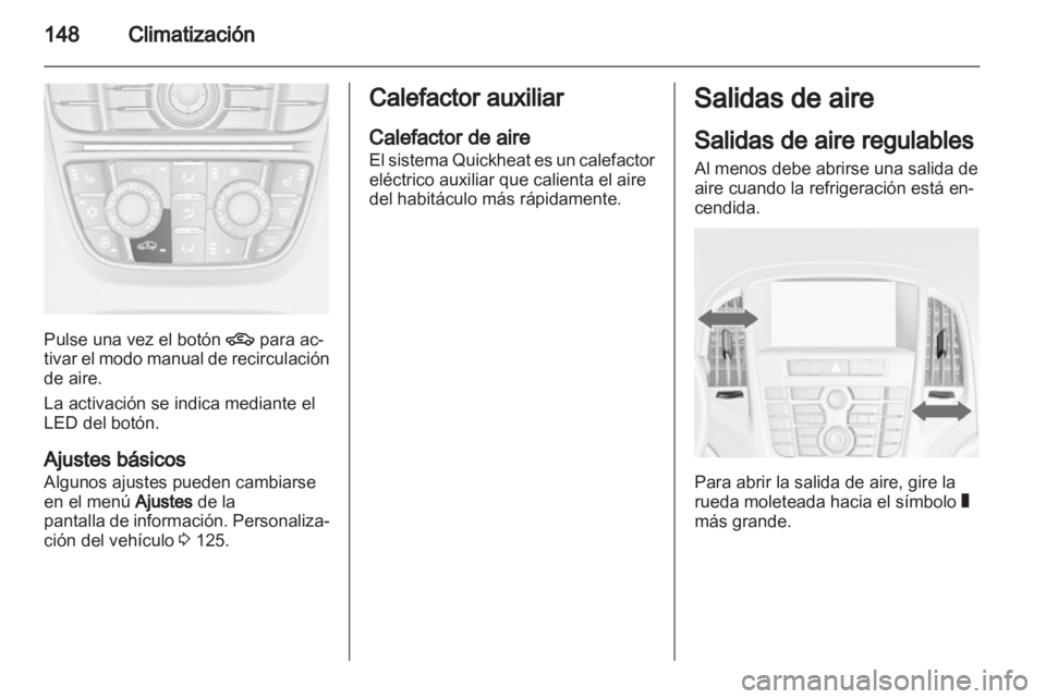 OPEL ASTRA J HB5 & ST 2012  Manual de Instrucciones (in Spanish) 