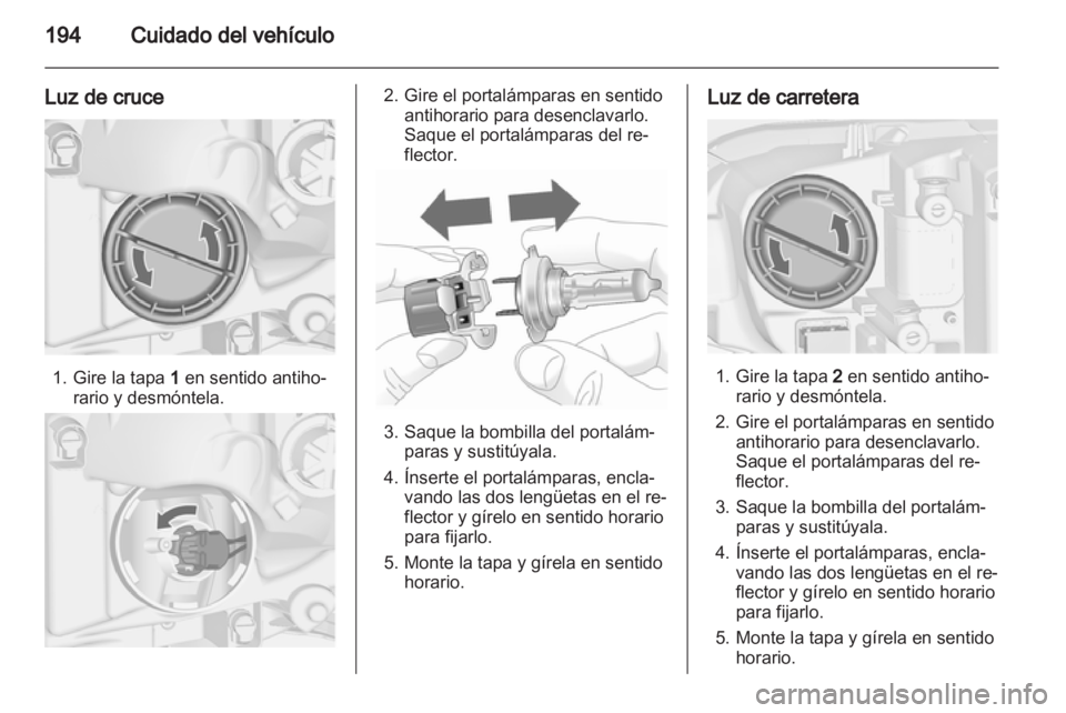 OPEL ASTRA J HB5 & ST 2012  Manual de Instrucciones (in Spanish) 