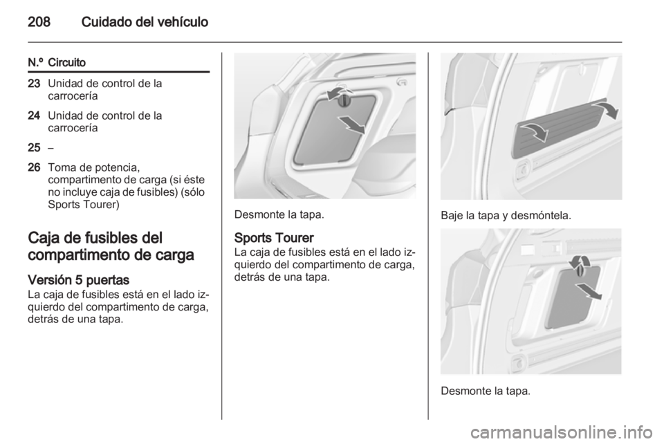 OPEL ASTRA J HB5 & ST 2012  Manual de Instrucciones (in Spanish) 