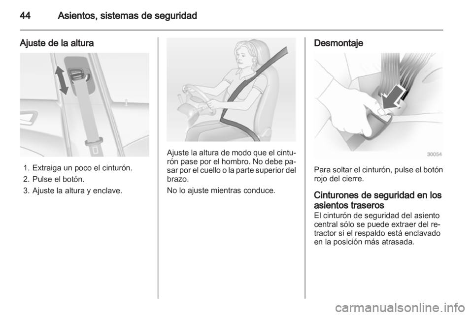 OPEL ASTRA J HB5 & ST 2012  Manual de Instrucciones (in Spanish) 