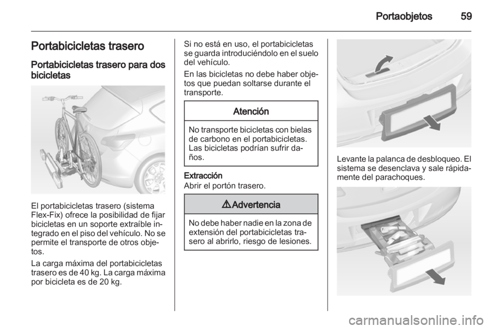 OPEL ASTRA J HB5 & ST 2012  Manual de Instrucciones (in Spanish) 