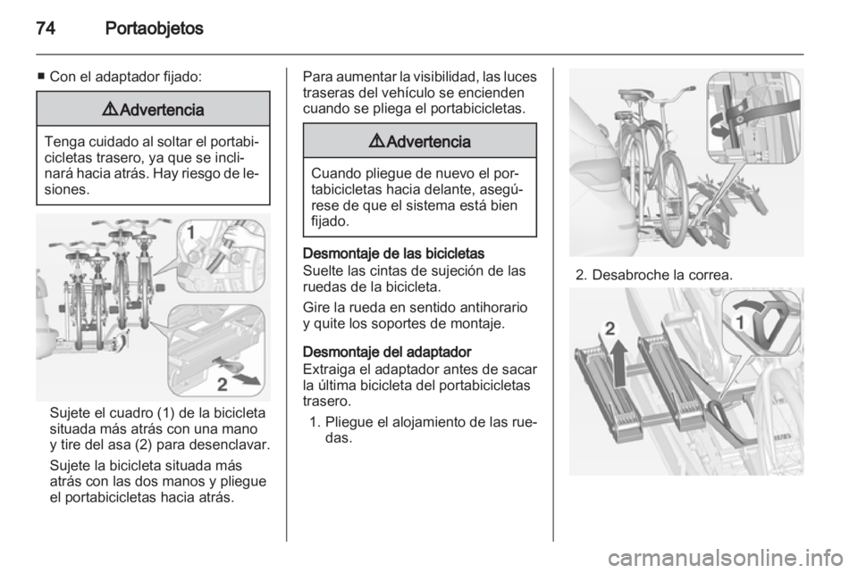 OPEL ASTRA J HB5 & ST 2012  Manual de Instrucciones (in Spanish) 