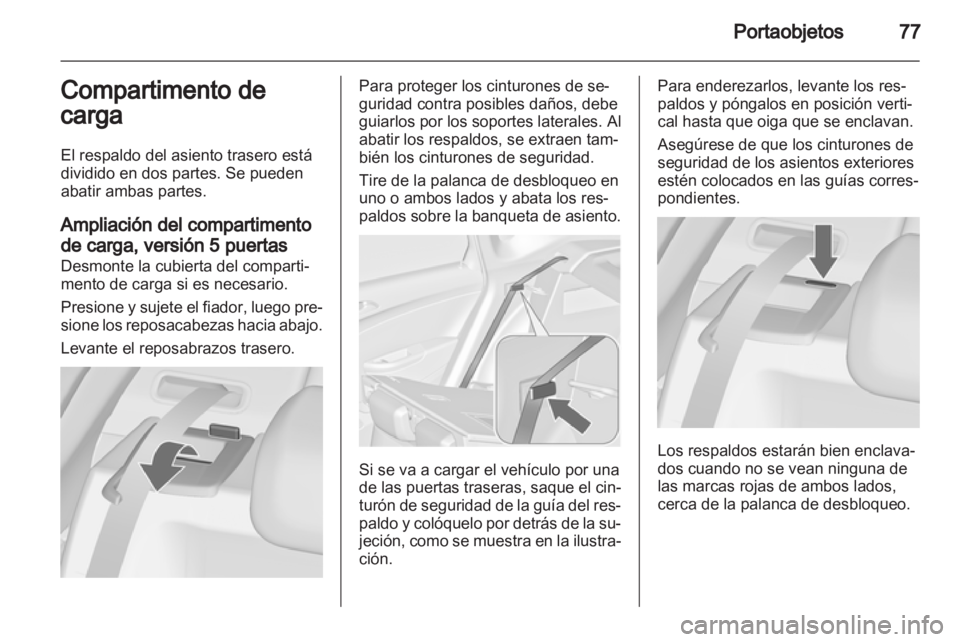 OPEL ASTRA J HB5 & ST 2012  Manual de Instrucciones (in Spanish) 