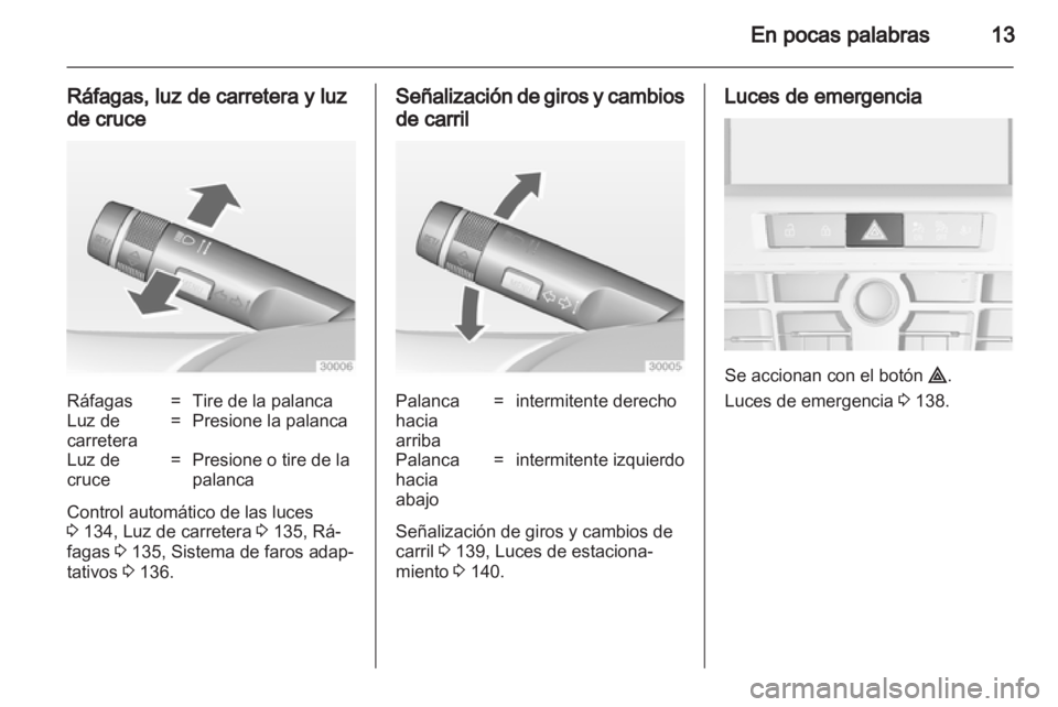 OPEL ASTRA J HB5 & ST 2012.5  Manual de Instrucciones (in Spanish) 