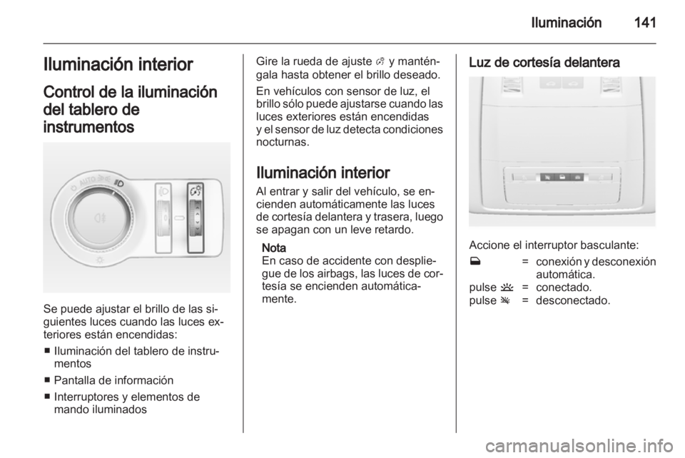 OPEL ASTRA J HB5 & ST 2012.5  Manual de Instrucciones (in Spanish) 