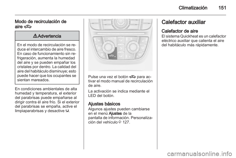 OPEL ASTRA J HB5 & ST 2012.5  Manual de Instrucciones (in Spanish) 