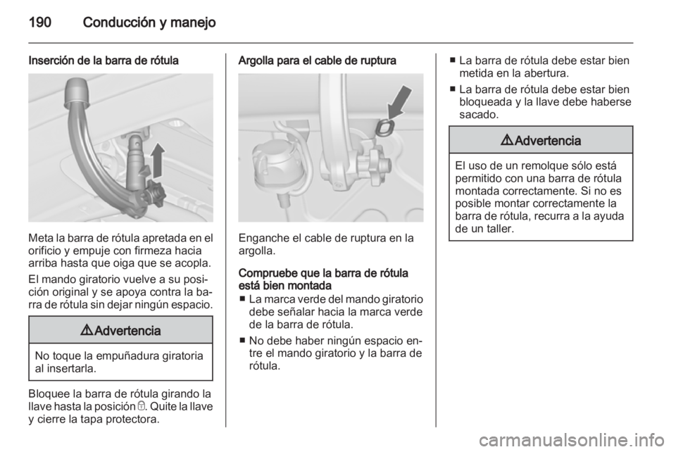 OPEL ASTRA J HB5 & ST 2012.5  Manual de Instrucciones (in Spanish) 