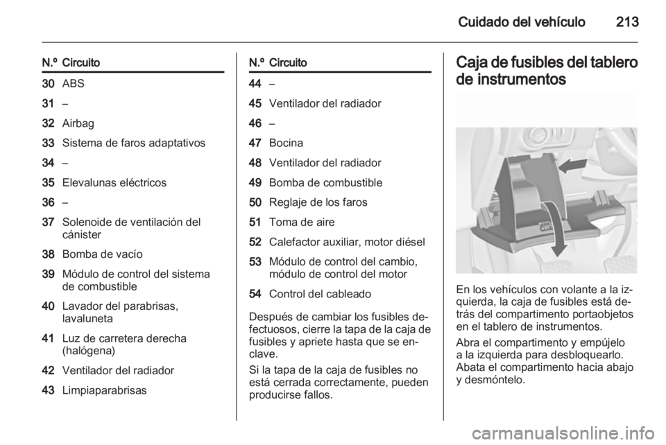 OPEL ASTRA J HB5 & ST 2012.5  Manual de Instrucciones (in Spanish) 