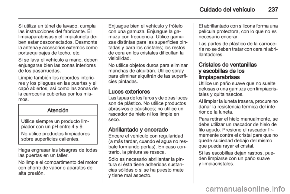 OPEL ASTRA J HB5 & ST 2012.5  Manual de Instrucciones (in Spanish) 