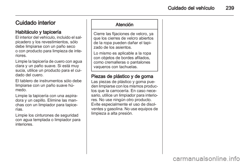 OPEL ASTRA J HB5 & ST 2012.5  Manual de Instrucciones (in Spanish) 