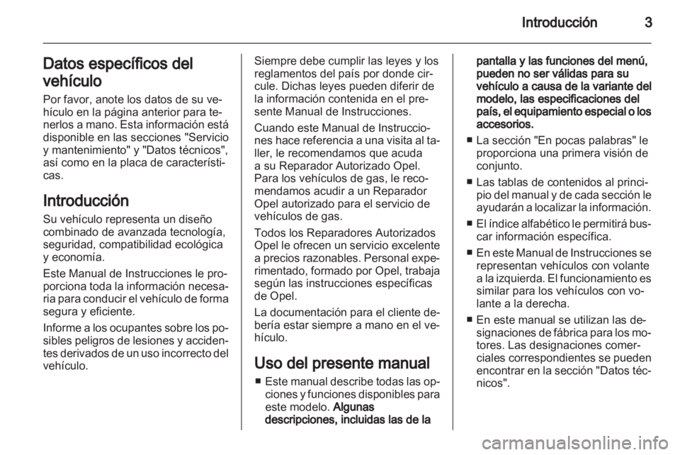 OPEL ASTRA J HB5 & ST 2012.5  Manual de Instrucciones (in Spanish) 