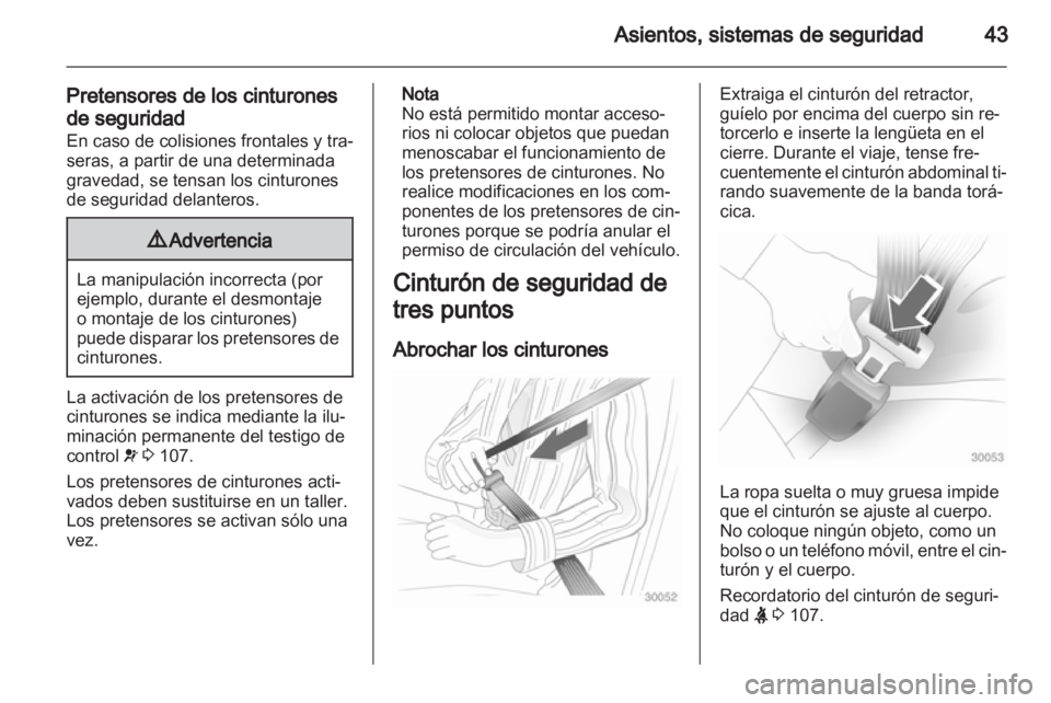 OPEL ASTRA J HB5 & ST 2012.5  Manual de Instrucciones (in Spanish) 