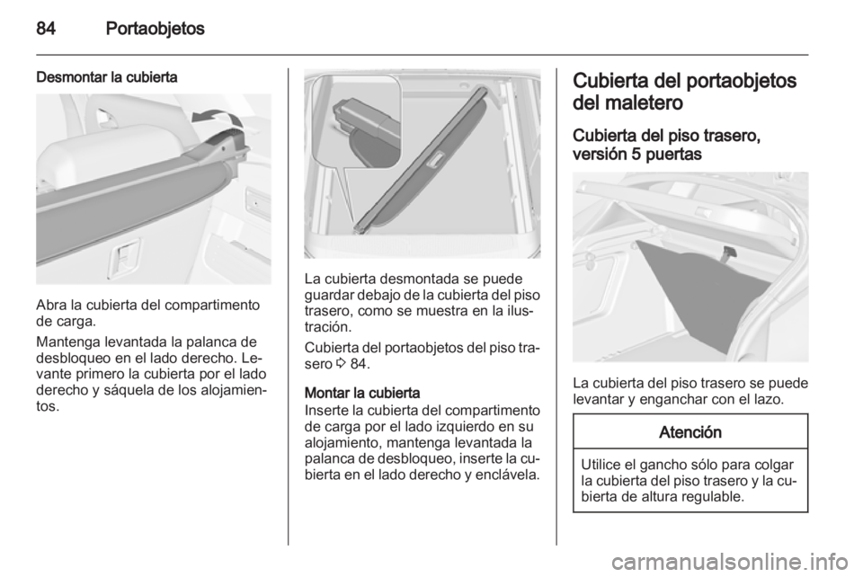 OPEL ASTRA J HB5 & ST 2012.5  Manual de Instrucciones (in Spanish) 
