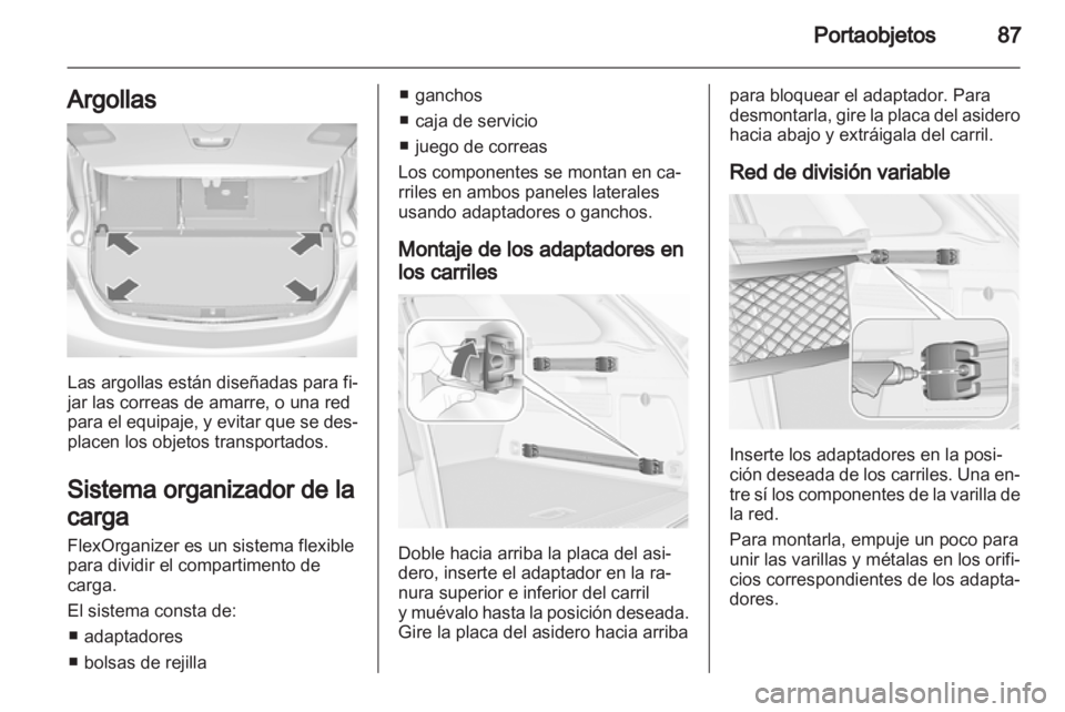 OPEL ASTRA J HB5 & ST 2012.5  Manual de Instrucciones (in Spanish) 