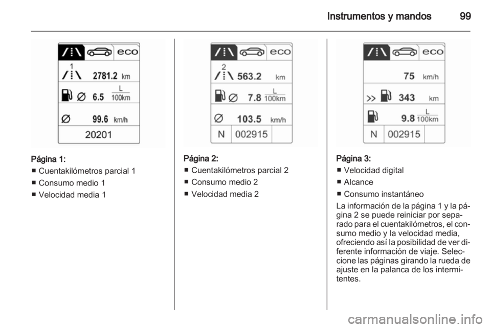 OPEL CASCADA 2013.5  Manual de Instrucciones (in Spanish) 