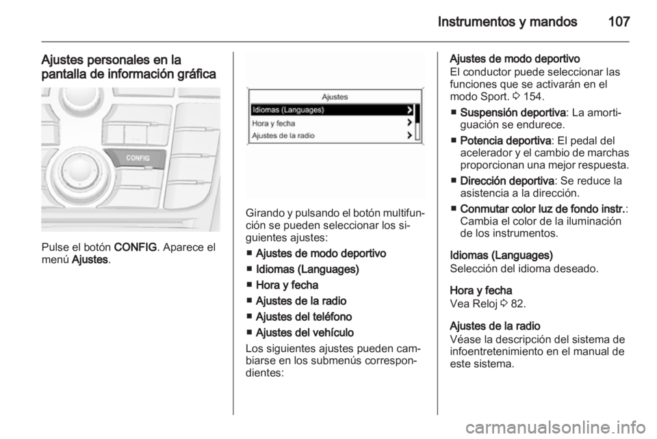 OPEL CASCADA 2013.5  Manual de Instrucciones (in Spanish) 