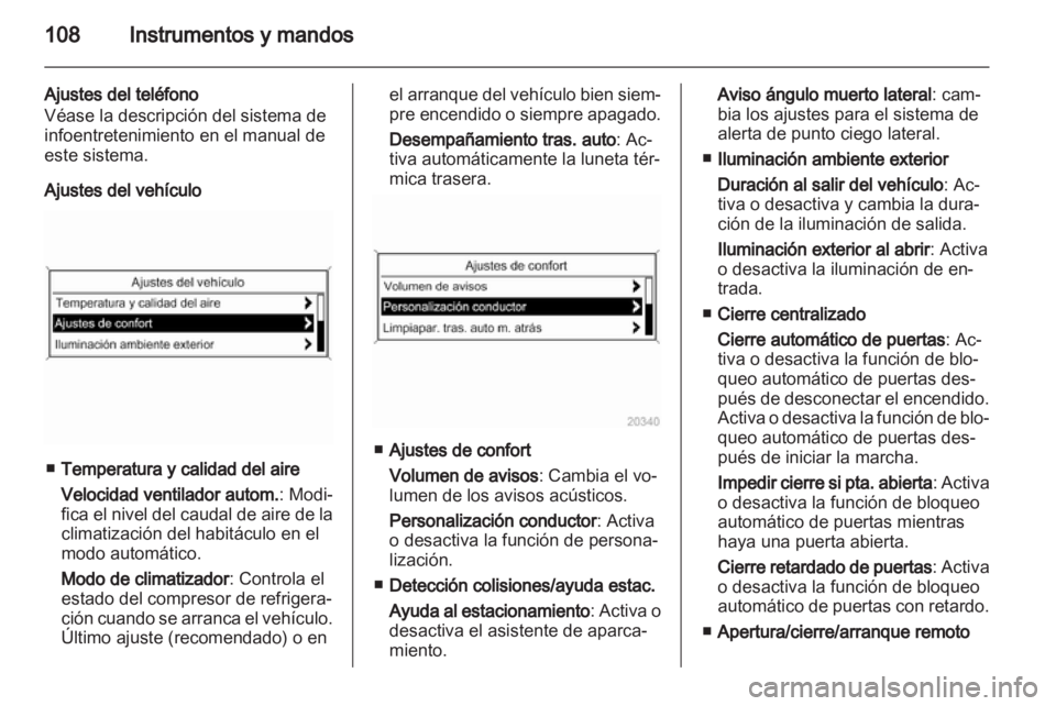 OPEL CASCADA 2013.5  Manual de Instrucciones (in Spanish) 