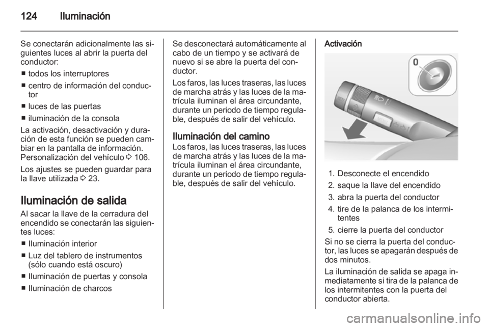 OPEL CASCADA 2013.5  Manual de Instrucciones (in Spanish) 