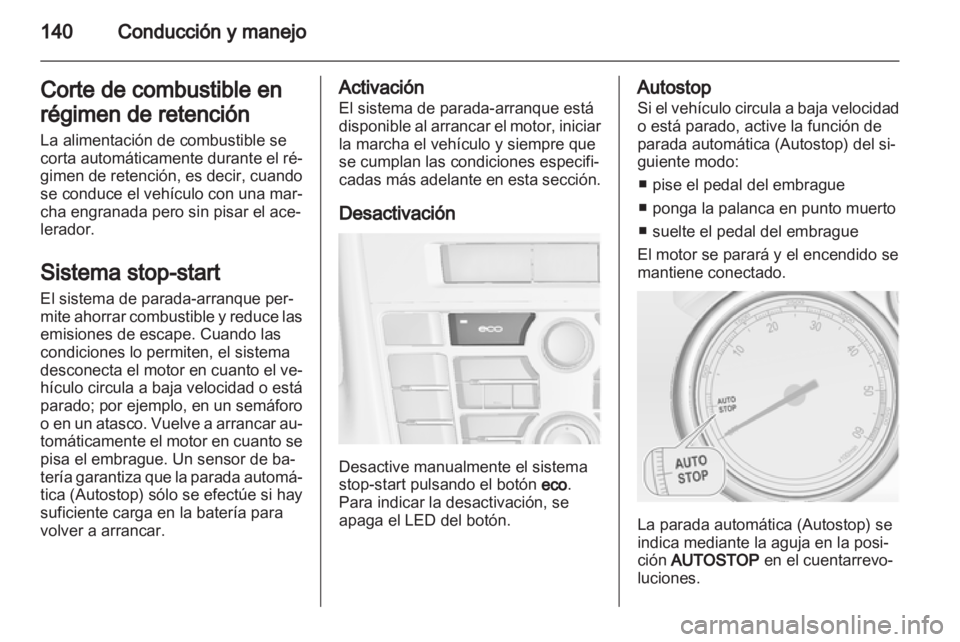 OPEL CASCADA 2013.5  Manual de Instrucciones (in Spanish) 