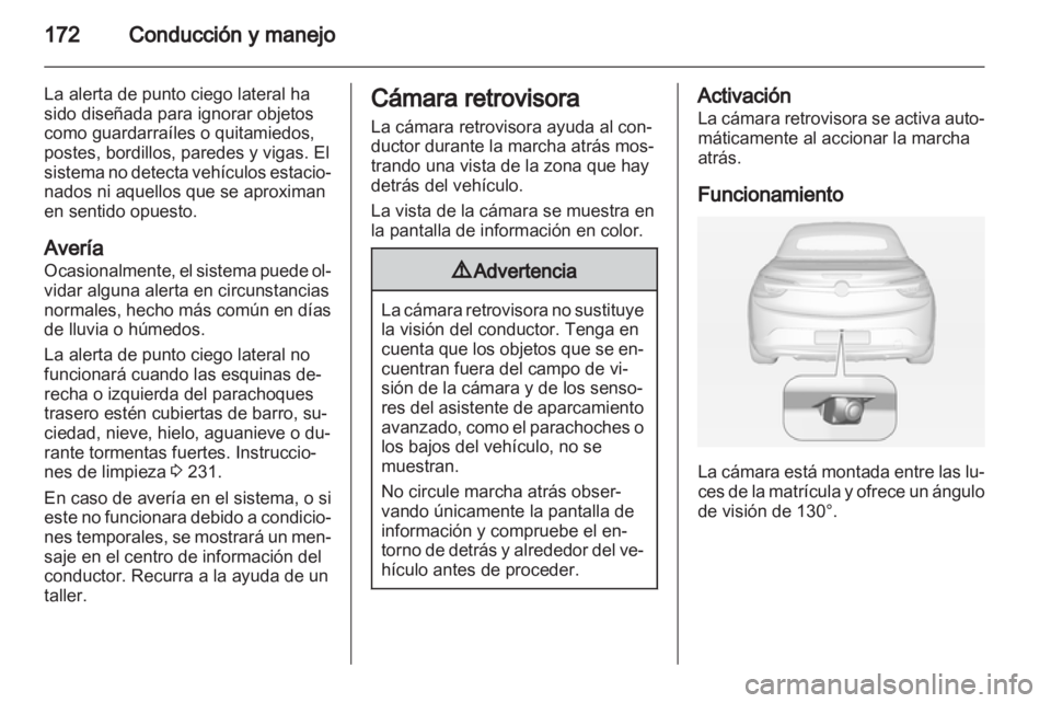 OPEL CASCADA 2013.5  Manual de Instrucciones (in Spanish) 