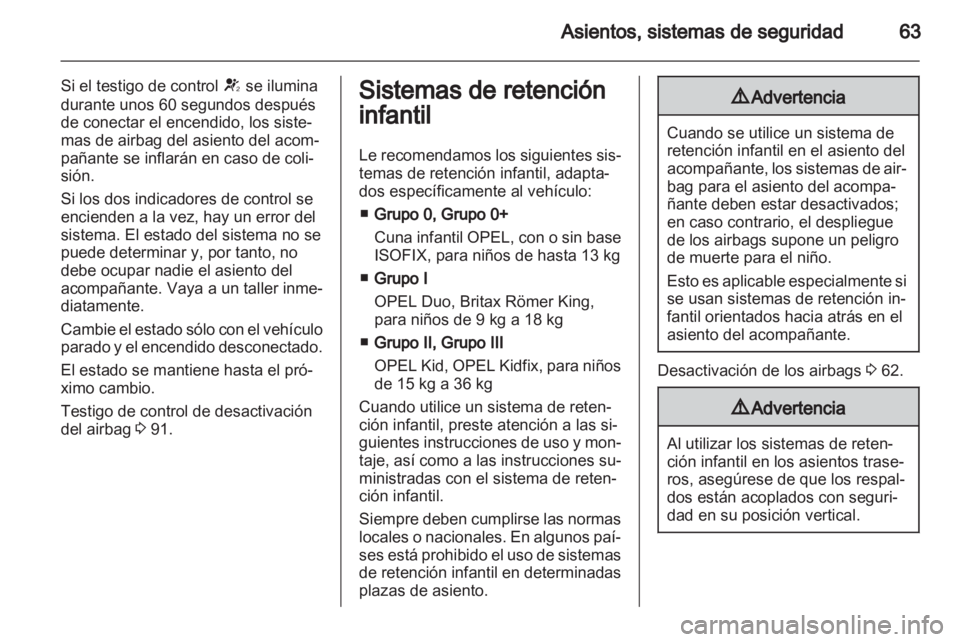 OPEL CASCADA 2013.5  Manual de Instrucciones (in Spanish) 