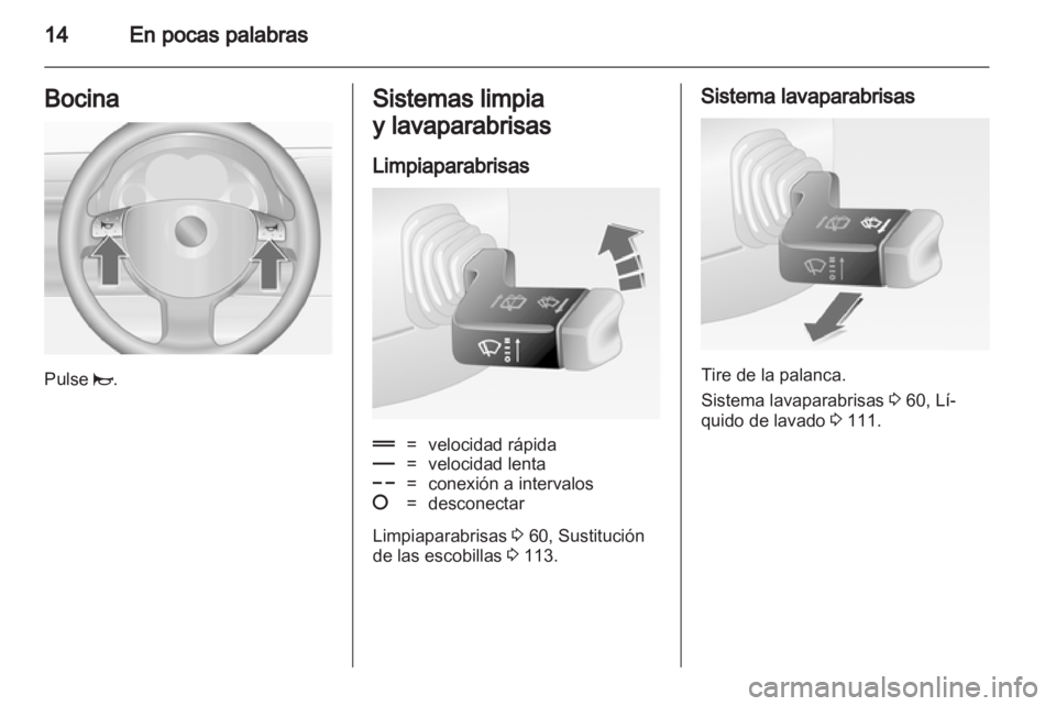 OPEL COMBO 2011  Manual de Instrucciones (in Spanish) 