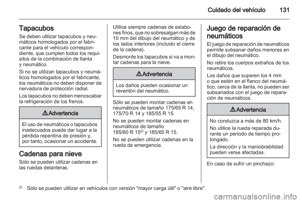 OPEL COMBO 2011  Manual de Instrucciones (in Spanish) 