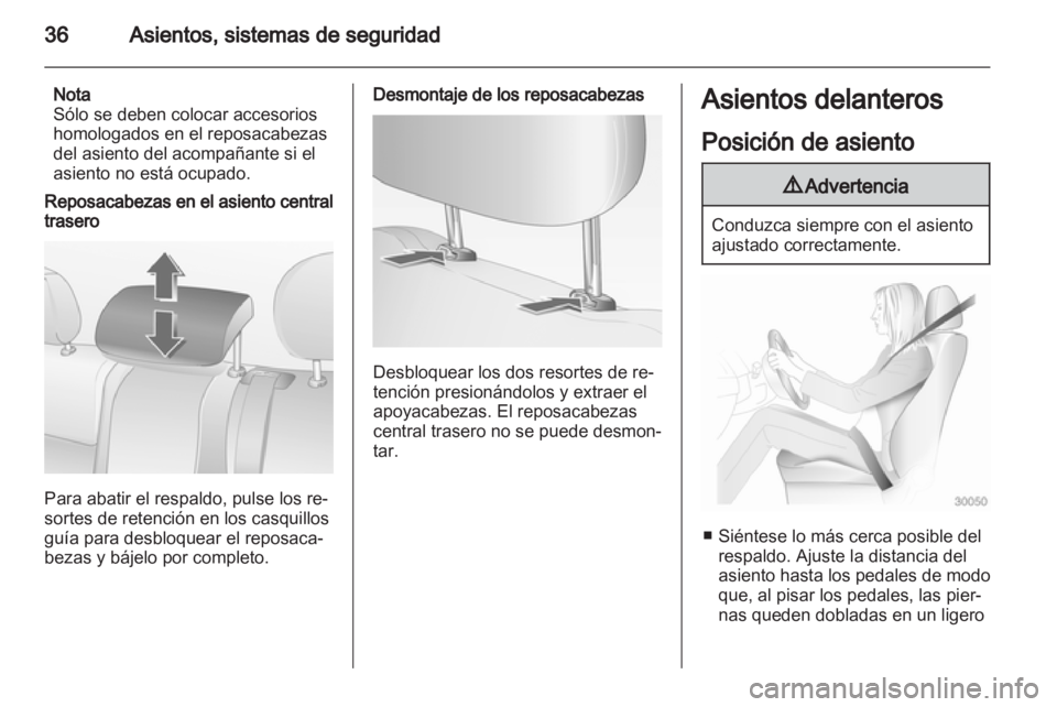 OPEL COMBO 2011  Manual de Instrucciones (in Spanish) 
