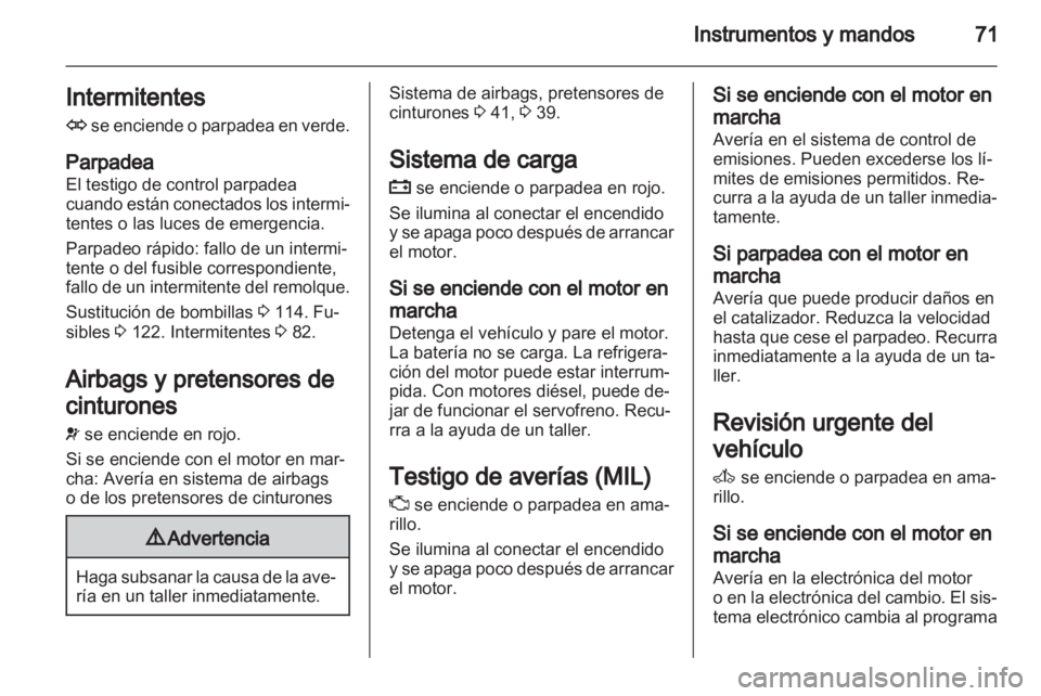 OPEL COMBO 2011  Manual de Instrucciones (in Spanish) 