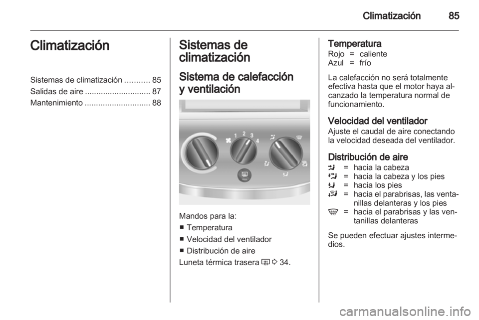 OPEL COMBO 2011  Manual de Instrucciones (in Spanish) 
