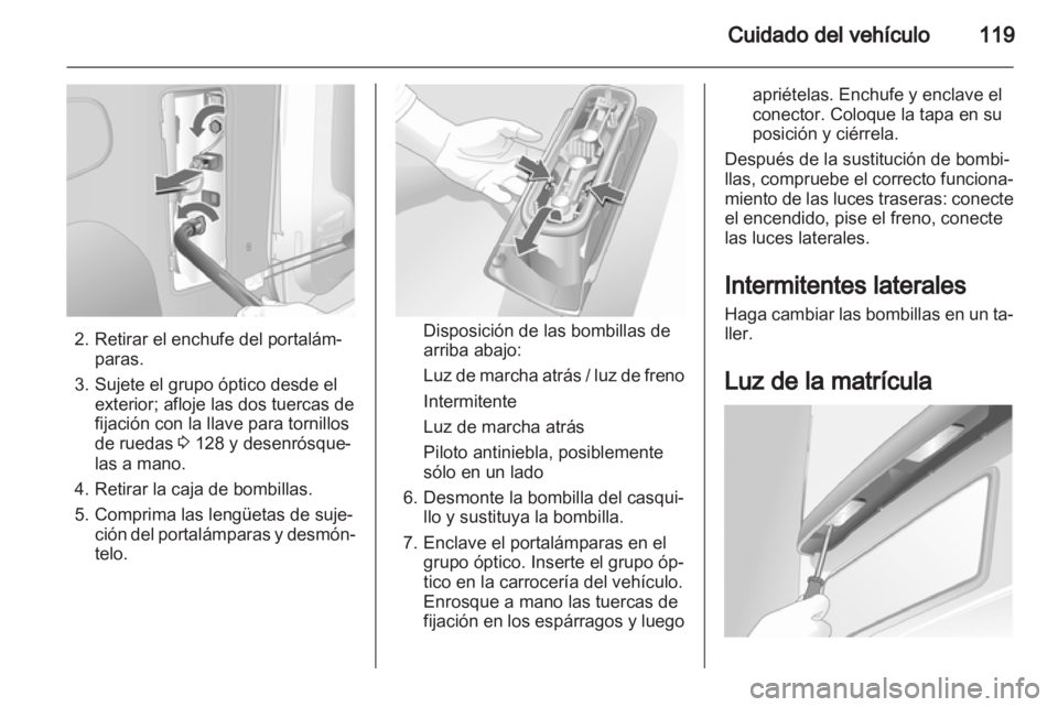 OPEL COMBO 2011.5  Manual de Instrucciones (in Spanish) 