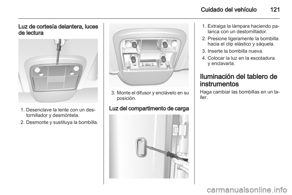 OPEL COMBO 2011.5  Manual de Instrucciones (in Spanish) 