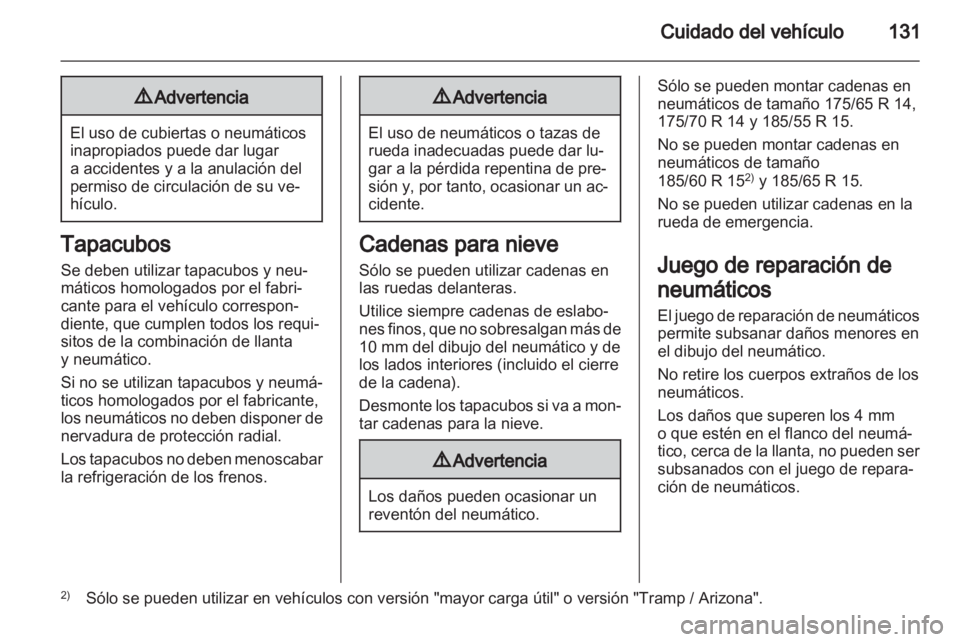 OPEL COMBO 2011.5  Manual de Instrucciones (in Spanish) 